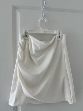White Mini Skirt